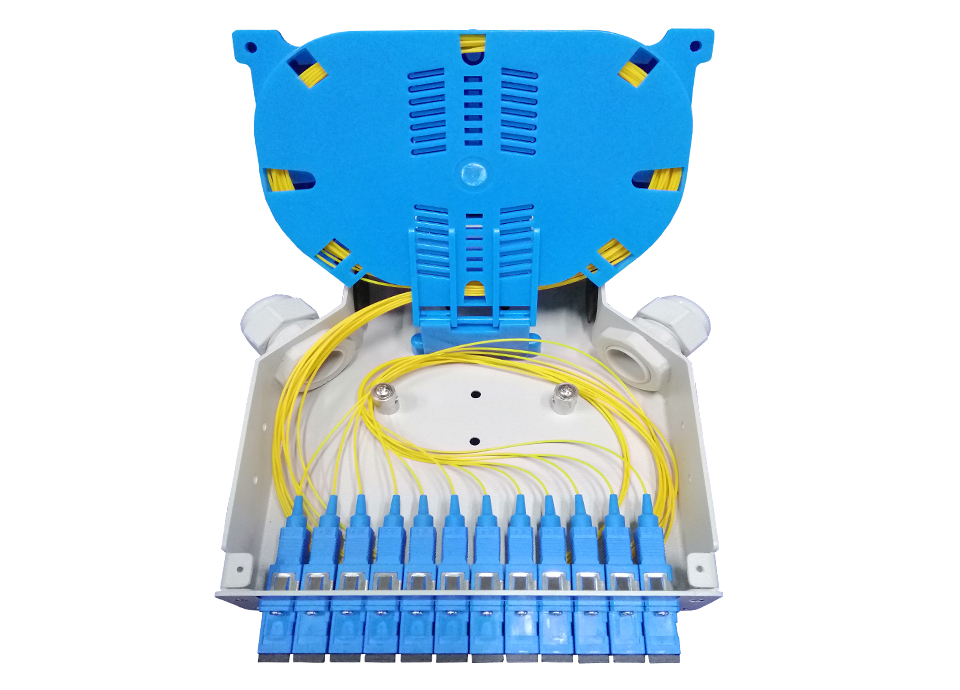 DIN Rail Fiber Optic Termination Box