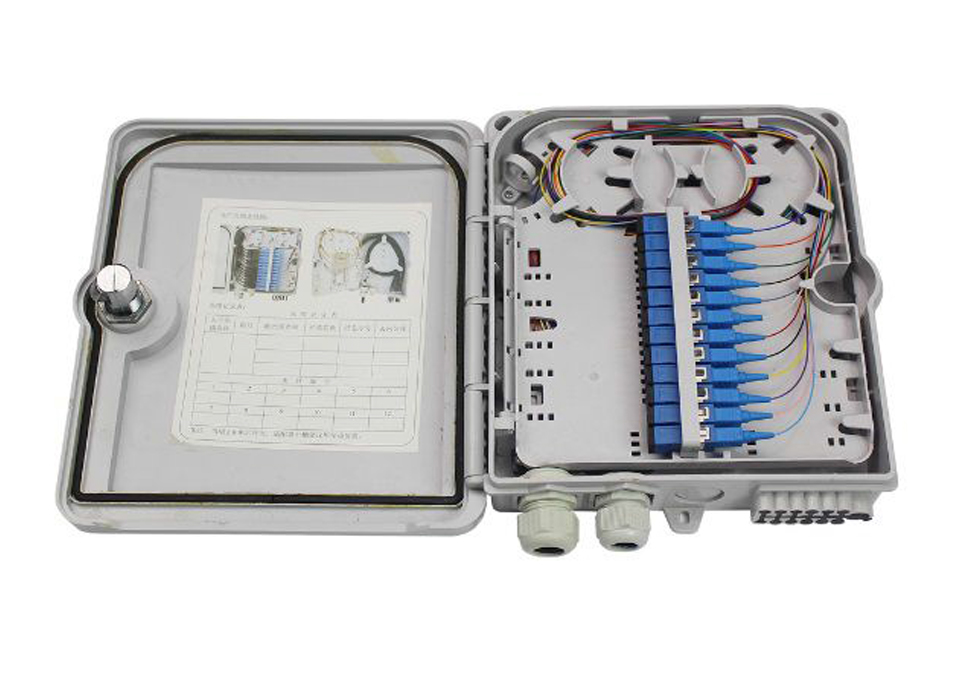 12 Cores Fiber Optic Distribution Box