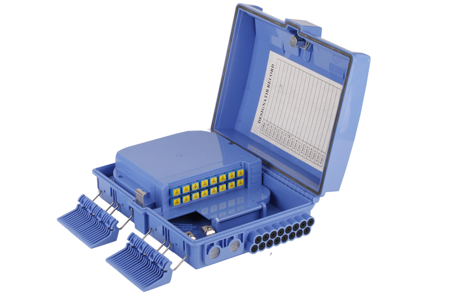 IP65 Outdoor 16 Ports FTTH Fiber Distribution NAP Terminal Box