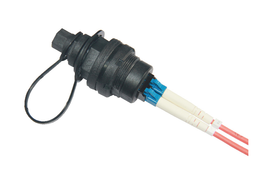SuperTap/LCX Hardened Fiber Optic Adapter Compatible for Corning Mating