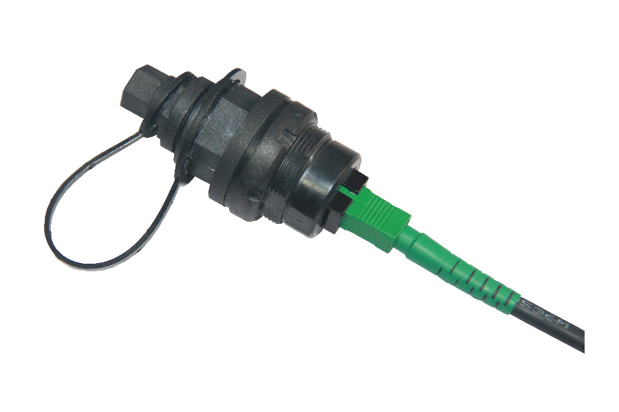 SuperTap/SCX Hardened Fiber Optic Adapter Compatible for Corning Mating
