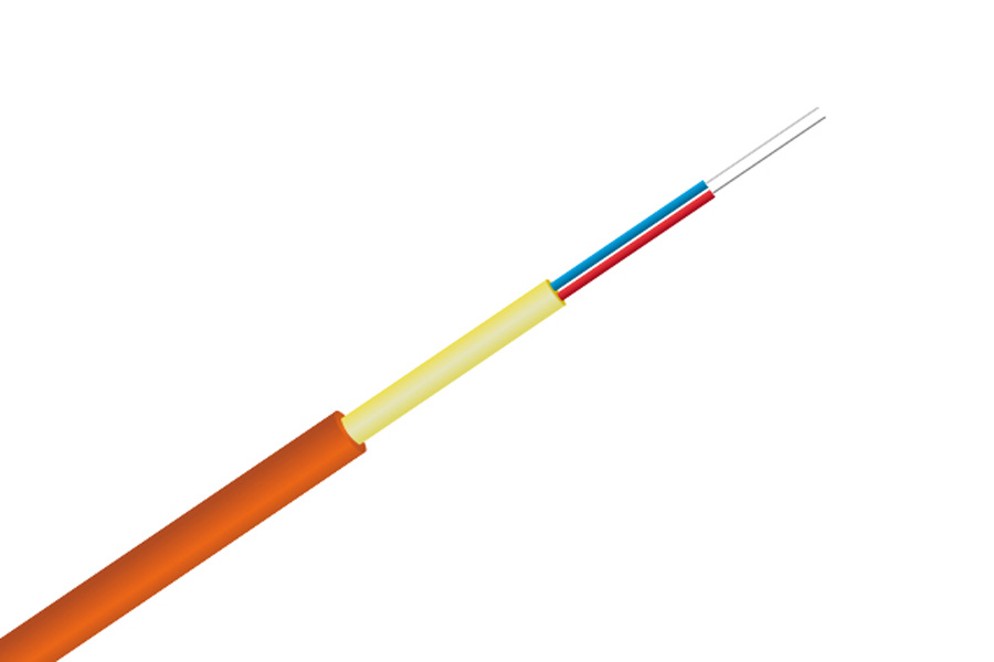 OM1/OM2 Duplex Round Fiber Optical Cable