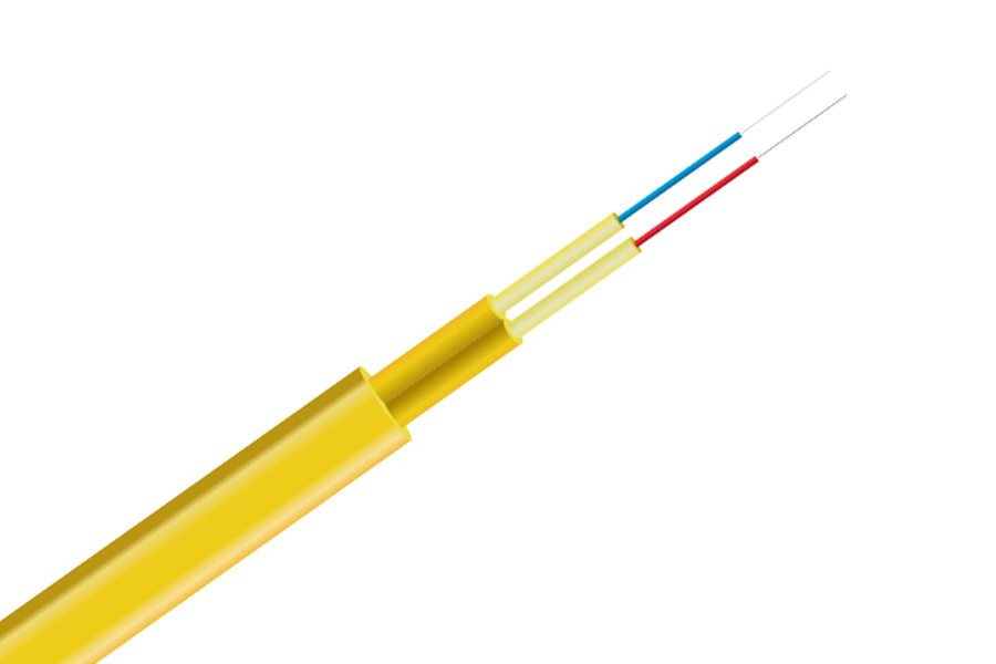Single-mode OS1/OS2 Duplex Flat Fiber Optical Cable
