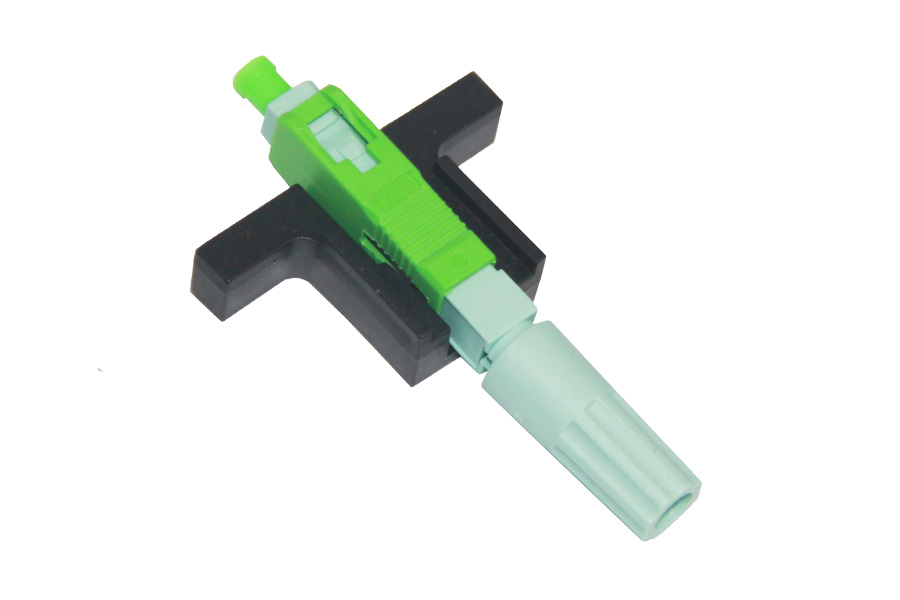 FAOC 2x3mm Flat Drop Cable Quick SC/APC Fiber Optical Installed Connectors