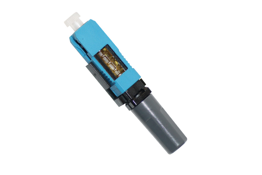 FAOC Indoor 3.0mm Round Drop Cable SC/UPC Field Assembly Optical Connector