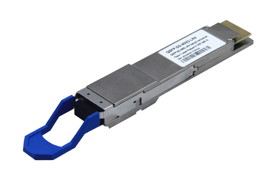 400G OSFP 2×SR4 850nm 50m Dual MTP/MPO-12 APC MMF InfiniBand HDR Finned Top Optical Transceiver Module