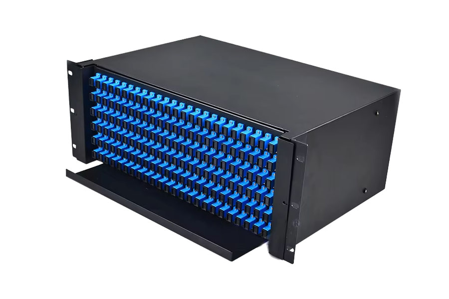 144/288 Cores 19'' 4U SC/LC Fiber Optical Splice Patch Panel