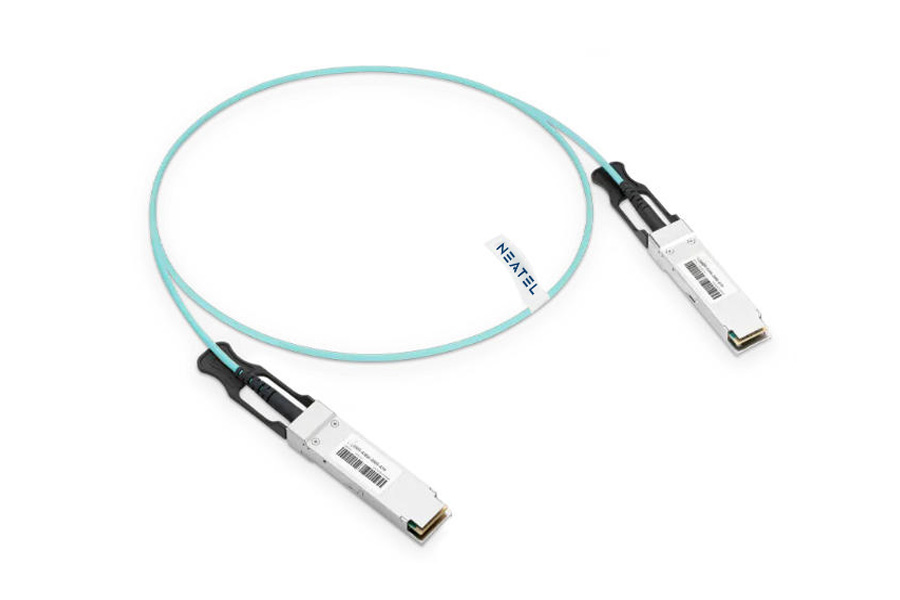 NVIDIA/Mellanox Compatible AOC 3m (10ft) Ethernet 200GbE QSFP56 Active Optical Cable