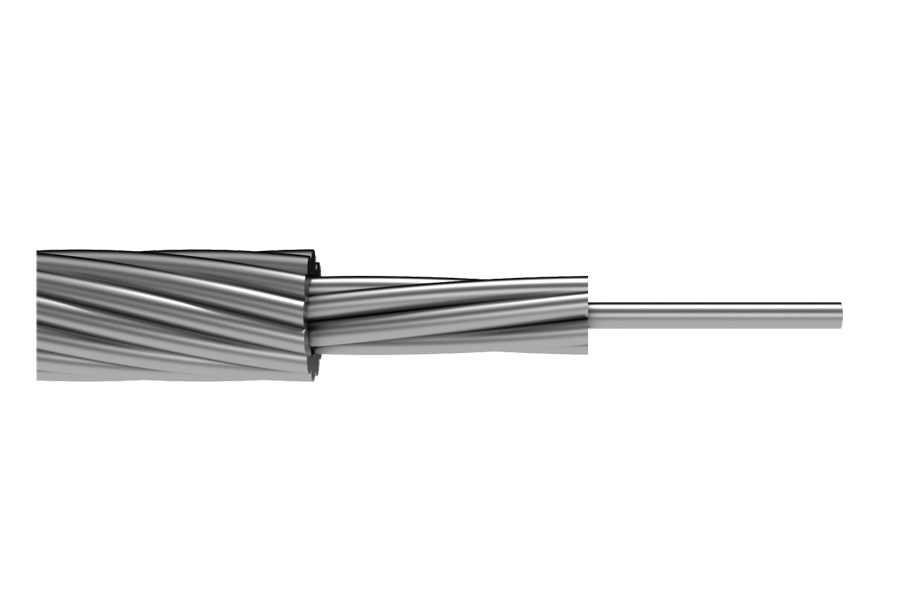 OPGW Aluminum-Clad Steel (ACS) Ground Wire
