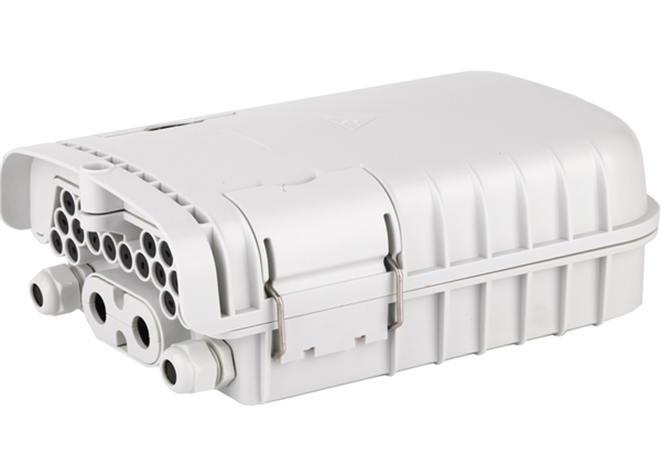 Outdoor IP65 2 IN 2 OUT 16 Cores FTTH Fiber Terminal Optical Junction Box