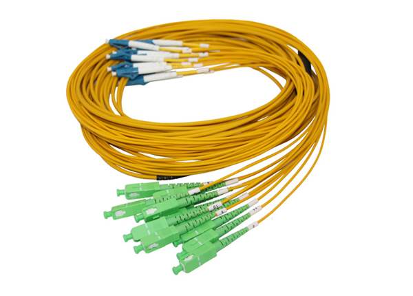 12/24 Fiber Optic Singlemode SC/APC - LC/UPC Trunk Cable for Bone Connection