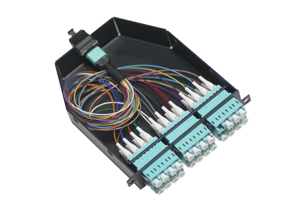 12/24F MTP to LC OM3 Fiber Optic Cassette Module
