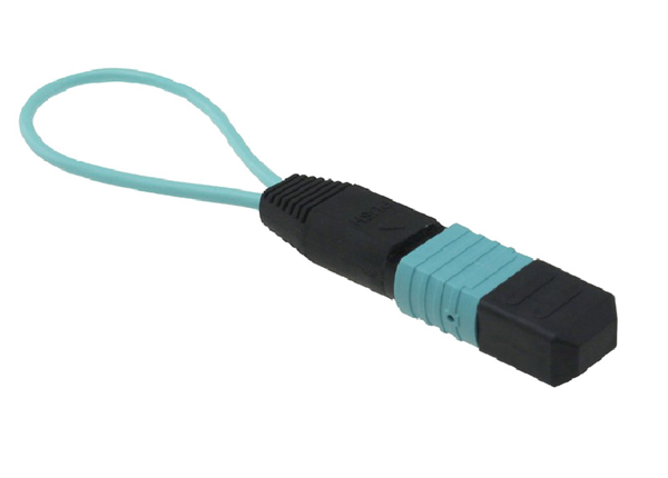 8-Fiber MPO / MTP® Multimode OM3 Fiber Optical Loopback