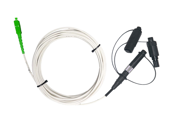 3-in-1 Slim Factory Assembly Round Drop Cable with G.657.A2 Fiber & LSZH Jacket
