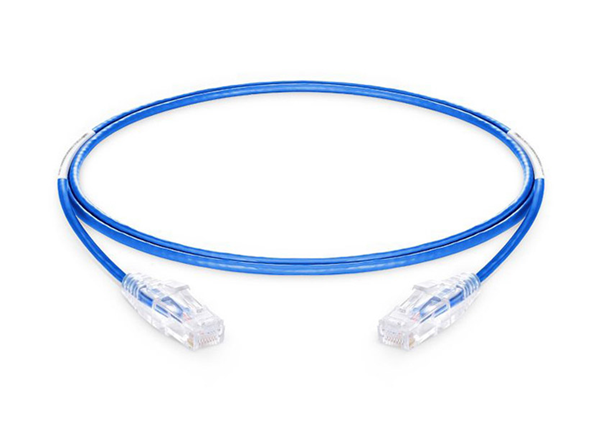 Cat6 28AWG Snagless Unshielded (UTP) PVC CM Slim Ethernet Network Patch Cable