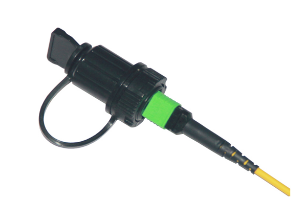 FTTH IP67 FastConnect 12FO MPO Hardened Fiber Optic Adapter