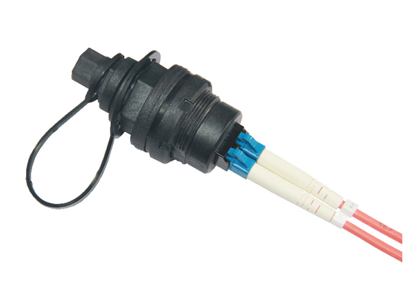 SuperTap/LCX Hardened Fiber Optic Adapter Compatible for Corning Mating