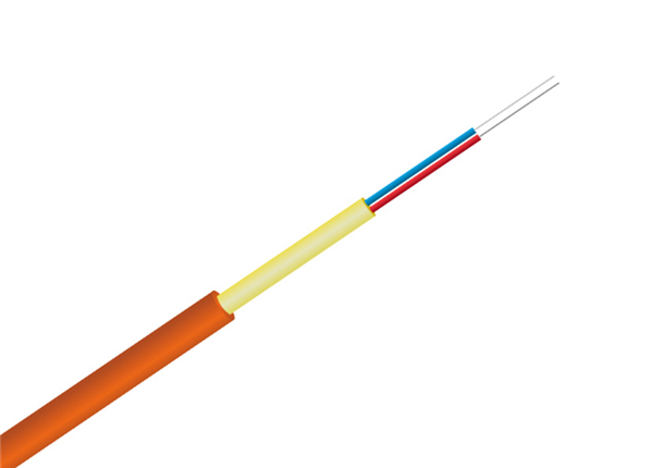 OM1/OM2 Duplex Round Fiber Optical Cable