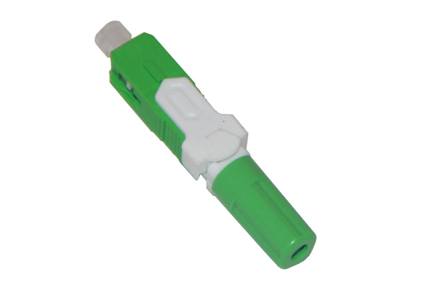 FAOC Indoor 3.0mm Round Drop Cable SC/APC Fiber Field Assembly Optical Connector