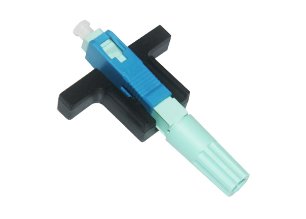 FAOC 2x3mm Flat Drop Cable Quick SC/UPC Fiber Optical Installed Connectors