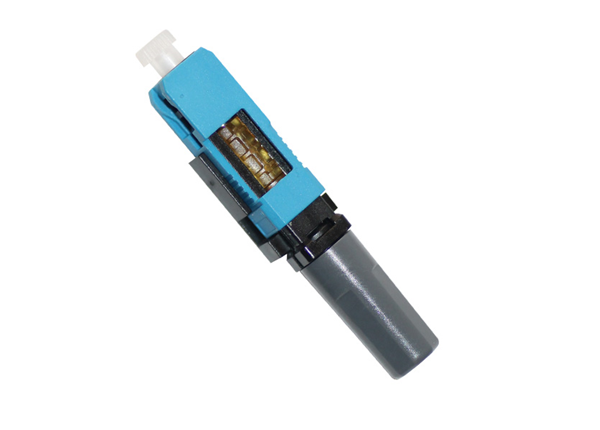 FAOC Indoor 3.0mm Round Drop Cable SC/UPC Field Assembly Optical Connector