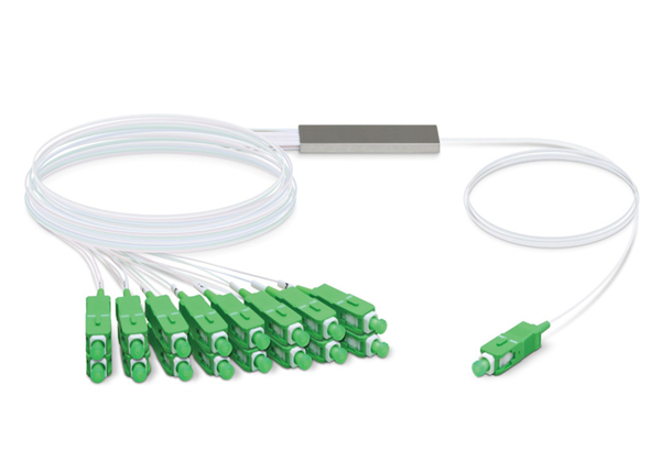 1x16 SC/APC Mini Fiber Optical Blockless Steel Tube PLC Splitter