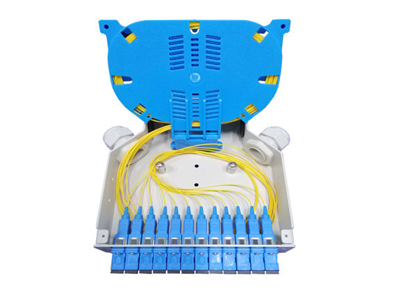 DIN Rail Patch Pannel Fiber Splicing Terminal Box