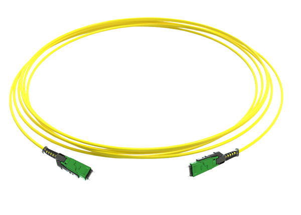 MMC24F Singelmode OS2 Fiber Optical Pinned Jumpers, Male to Male