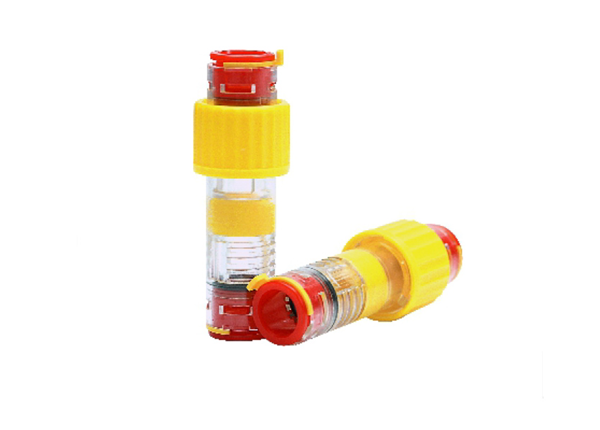 Microduct Gas-block Connector
