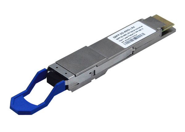 400G OSFP 2×SR4 850nm 50m Dual MTP/MPO-12 APC MMF InfiniBand HDR Finned Top Optical Transceiver Module