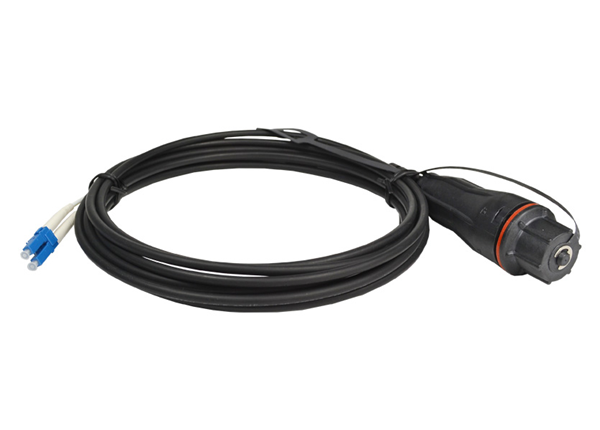 FTTA Fullaxs IP67 Rated Outdoor LC / UPC Fiber Optical Patch Cables Assembly