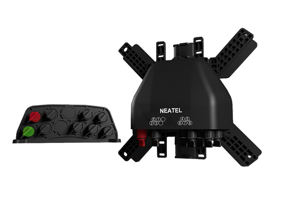 Outdoor IP68 10 Ports Pre-connectorized 1x9 Un-balanced FastConnect Fiber Access Terminals NAP Boxes